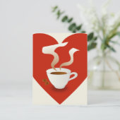 私はコーヒーが大好き – はがき (スタンド正面)