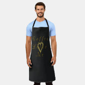 私はコーヒーが大好き エプロン (着用した状態)