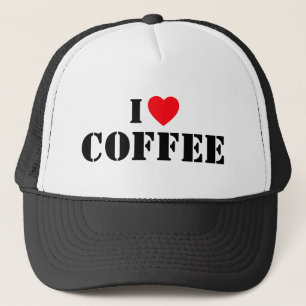 私はコーヒーが大好き™トラッカーハット キャップ