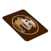 私はコーヒーが大好き マグネット (右側)