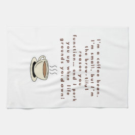 私はコーヒーが好きだ キッチンタオル