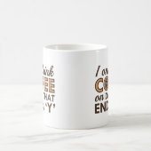 私はコーヒーしか飲まない コーヒーマグカップ (中央)
