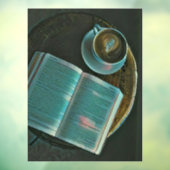 私はコーヒーと本が大好きだ ウィンドウサイン (シート3)