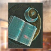 私はコーヒーと本が大好きだ ウィンドウサイン (シート2)