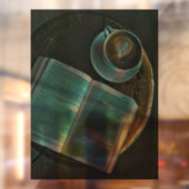 私はコーヒーと本が大好きだ ウィンドウサイン (シート2)