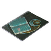 私はコーヒーと本が大好きだ ノートブック (左側)