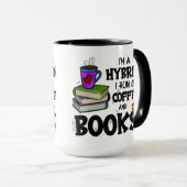 私はコーヒーと本走のハイブリッド マグカップ (正面右)