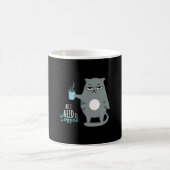 私はコーヒーと猫が必要だ コーヒーマグカップ (中央)