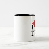 私はコーヒーのマグが大好き ツートーンマグカップ (中央)