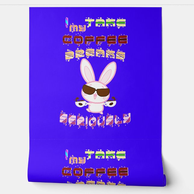 私はコーヒーの休憩を真剣に受け止める 壁紙 (ほどく)