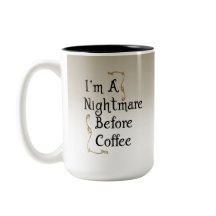 私はコーヒーの前に悪夢です