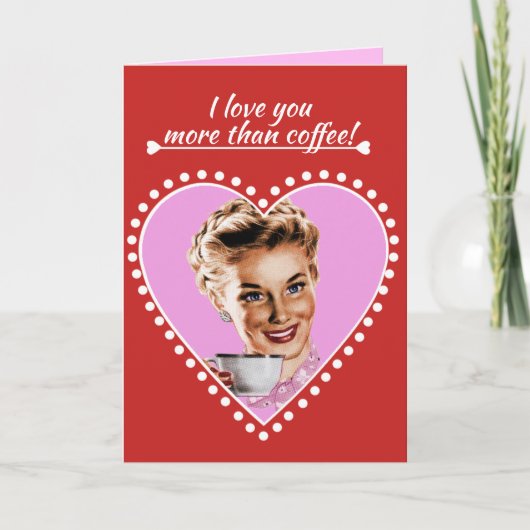 私はコーヒーよりもっと愛します シーズンカード (正面)