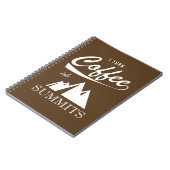 私はコーヒーをサミットに出す ノートブック (左側)