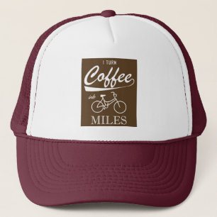 私はコーヒーをマイルに変える キャップ