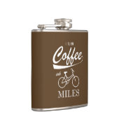 私はコーヒーをマイルに変える フラスク (右)