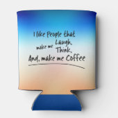 私はコーヒーを作ってくれる人が好き… 缶クーラー (裏面)