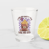 私はコーヒーを冷たくするのが好きだ ショットグラス (正面)