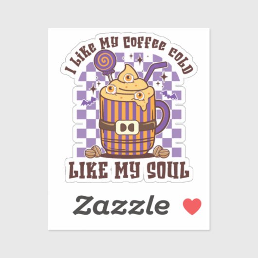 私はコーヒーを冷たくするのが好きだ シール (シート)