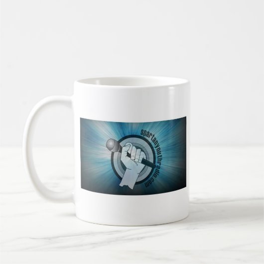 私はコーヒーを必要としません…私にSYRがある コーヒーマグカップ (左)