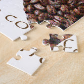 私はコーヒーを愛します!! ジグソーパズル (側面)