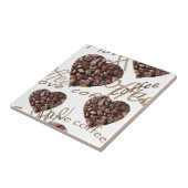 私はコーヒーを愛します!! タイル (側面)