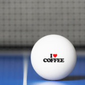 私はコーヒーを愛します 卓球ボール (ネット)