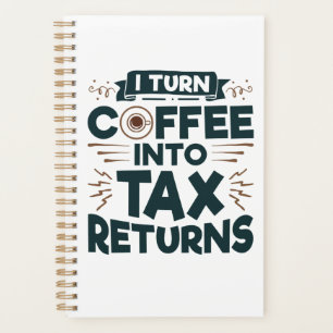私はコーヒーを確定申告経理担当者に変える プランナー手帳