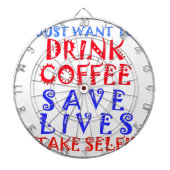 私はコーヒーを飲みたい ダーツボード (正面)