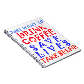 私はコーヒーを飲みたい ノートブック (右側)