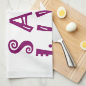 私はコーヒーを飲み、selfiesを取りたい キッチンタオル (四つ折り)