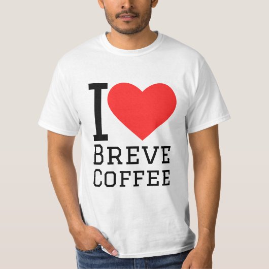 私はコーヒーを飲むのが大好きだ Tシャツ (正面)