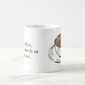 私はコーヒーを…愛します コーヒーマグカップ (中央)