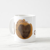 私はコーヒーカップが大好きだ コーヒーマグカップ (正面左)