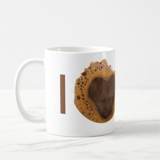 私はコーヒーカップが大好きだ コーヒーマグカップ (左)