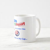 私はコーヒーカップのナンバーワンだから… コーヒーマグカップ (正面右)