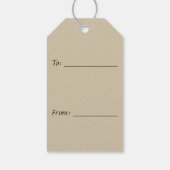 私はコーヒーギフトラベルが大好き ギフトタグ (裏面)