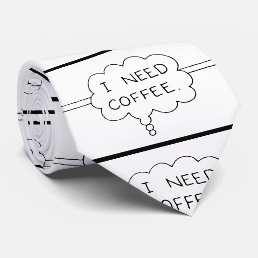 私はコーヒータイを必要とします ネクタイ (ロール)