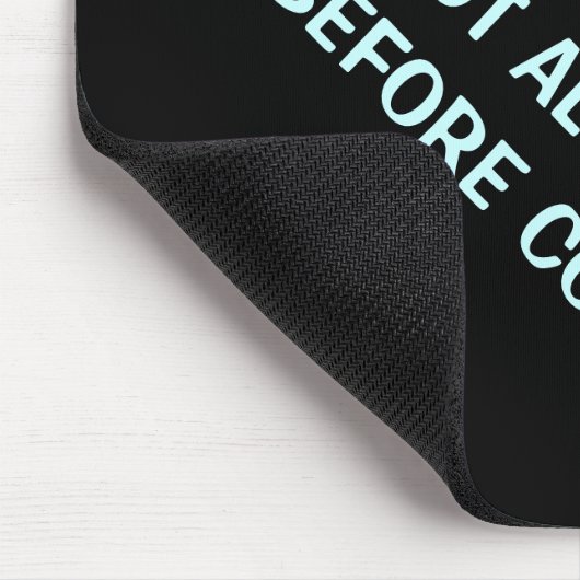 私はコーヒーマウスパッドよりも愛ユーモアのあるしている マウスパッド (コーナー)