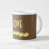 私はコーヒーマグが大好き ジャンボコーヒーマグカップ (正面右)