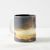 私はコーヒーマグだ ツートーンマグカップ (正面左)