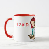 私はコーヒーマグと言った マグカップ (左)