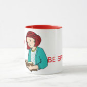 私はコーヒーマグと言った マグカップ (中央)