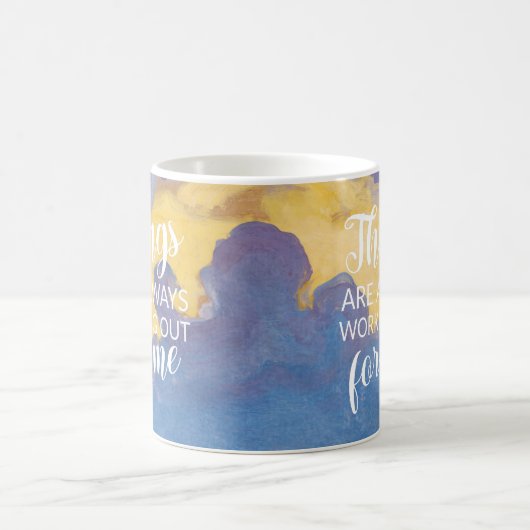 私はコーヒーマグにいつも気が付いている コーヒーマグカップ (中央)