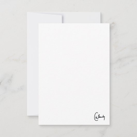 私はコーヒーマグよりも君が大好きだ サンキューカード (裏面)