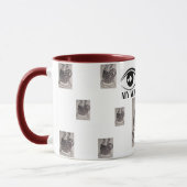 私はコーヒーマグを起こす マグカップ (左)