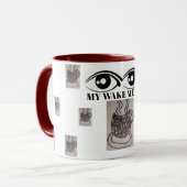 私はコーヒーマグを起こす マグカップ (正面左)