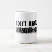 私はコーヒーマグを間違えない コーヒーマグカップ (中央)