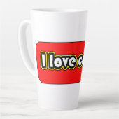 私はコーヒーモカラテマグが大好き カフェラテマグ (左アングル)