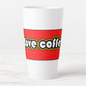 私はコーヒーモカラテマグが大好き カフェラテマグ (正面)