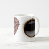 私はコーヒー01が大好き コーヒーマグカップ (正面右)